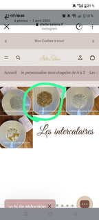 Chapelet - Letisoleil + perles 8, 16 et 11 en je vous salue Marie et 4 Notre père + croix dorée violette + 2 breloques poisson argent et colombe 🕊️ + JEANNE en breloques grandes initiales dorées + intercalaires flocons dorées + boite cadeau or