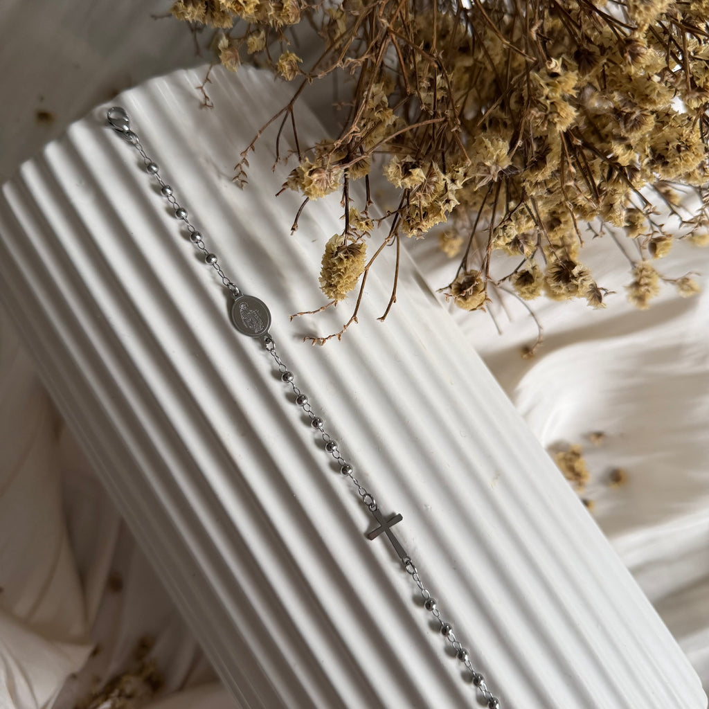 Atelier Séléna - Bracelet Acier Inoxydable Argent - Marie