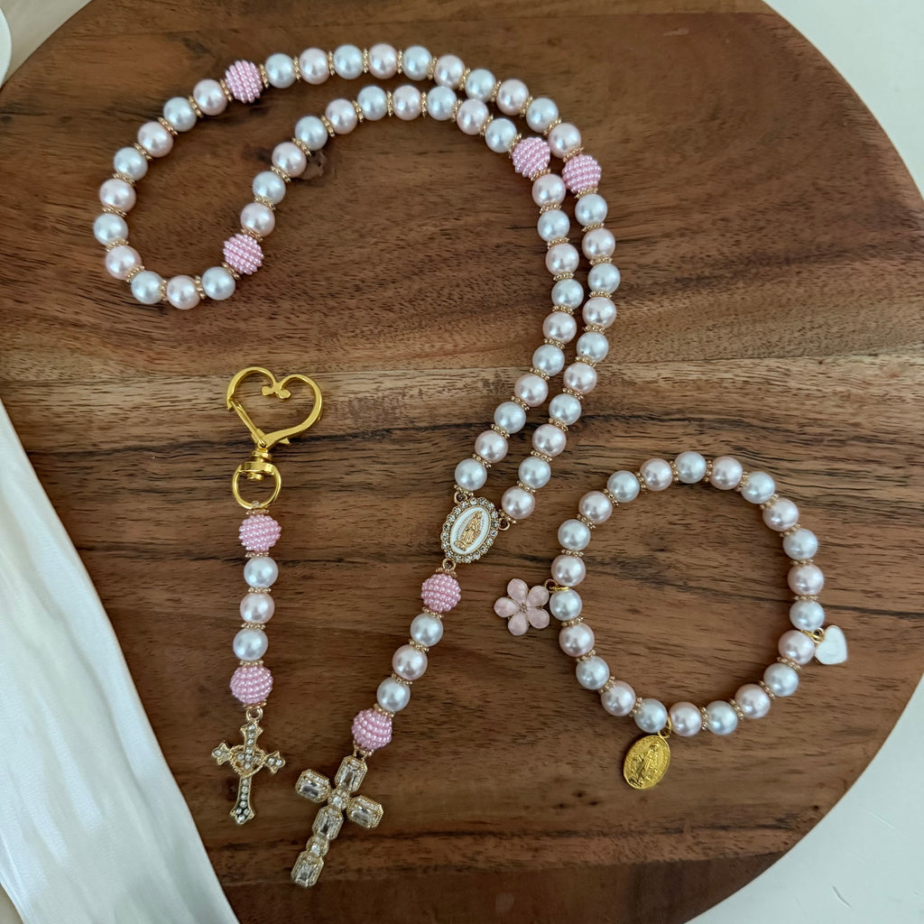 Atelier Séléna - Chapelet Éclat Pastel