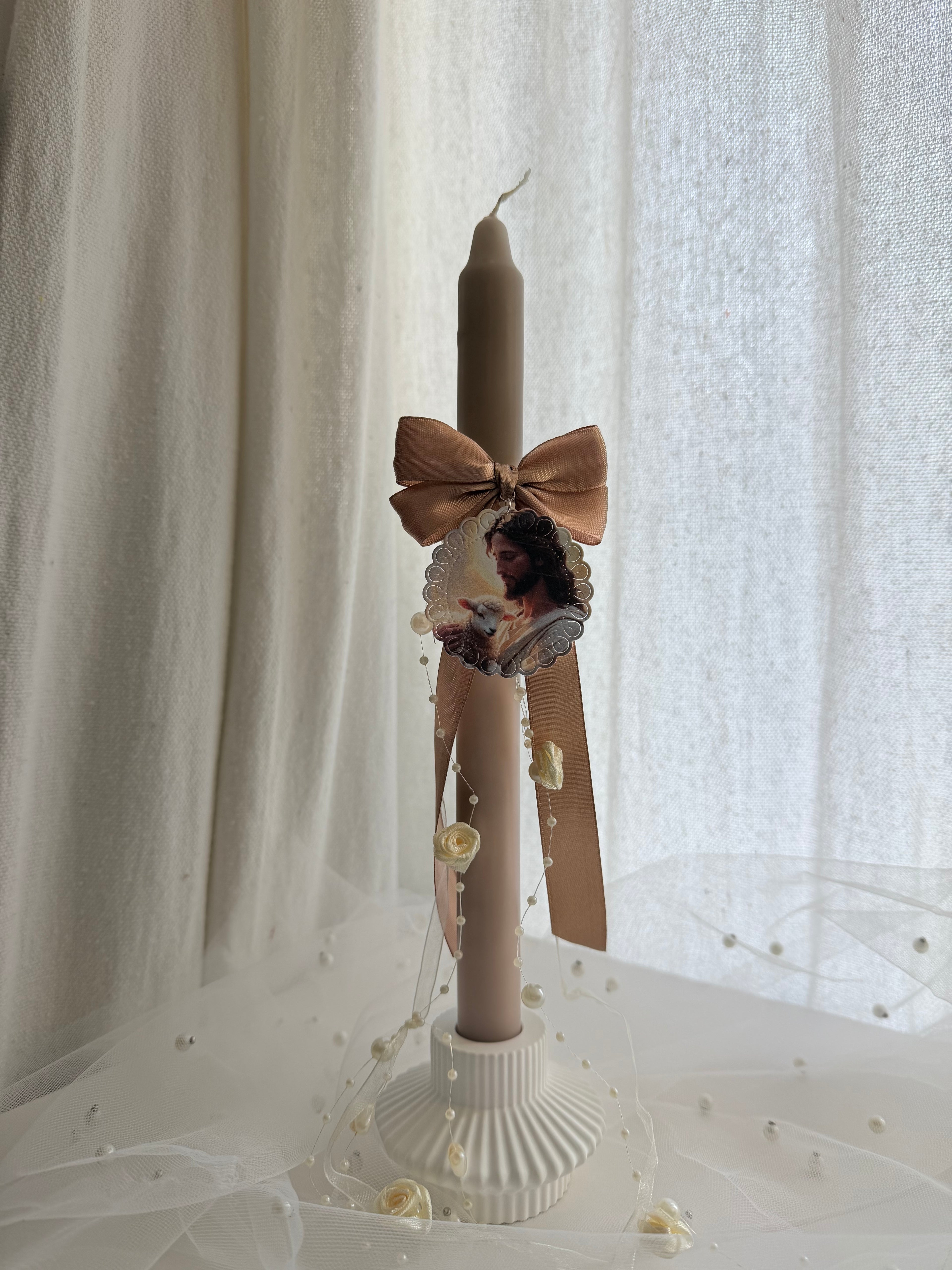 Atelier Séléna - Cierge décoré – Bougie avec boîte