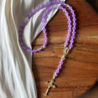 Atelier Séléna - Chapelet violet