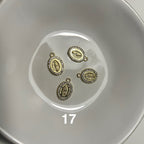 Atelier Séléna - Broche personnalisable dorée - 5 breloques