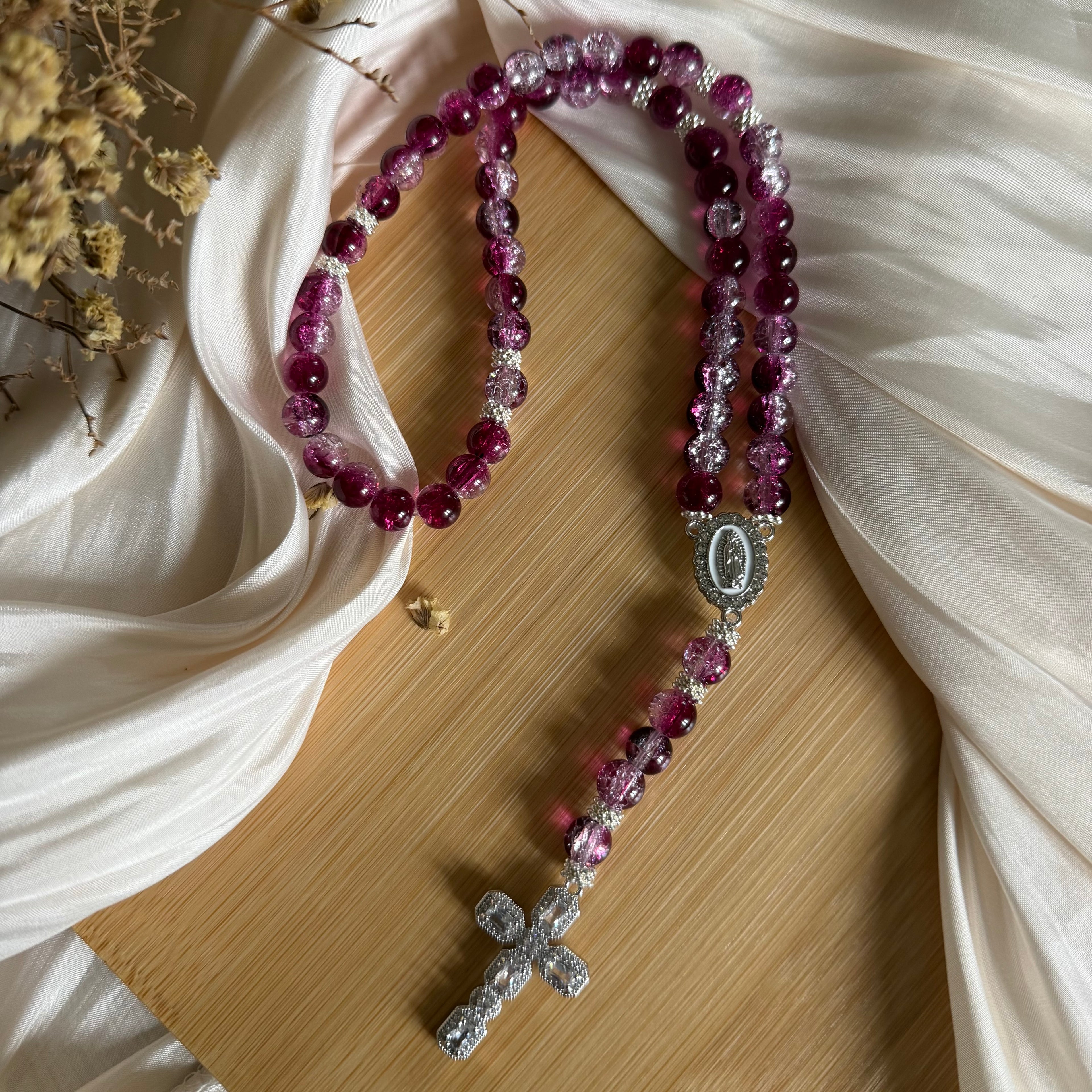 Atelier Séléna - Chapelet Éclat Mystique  - Argent