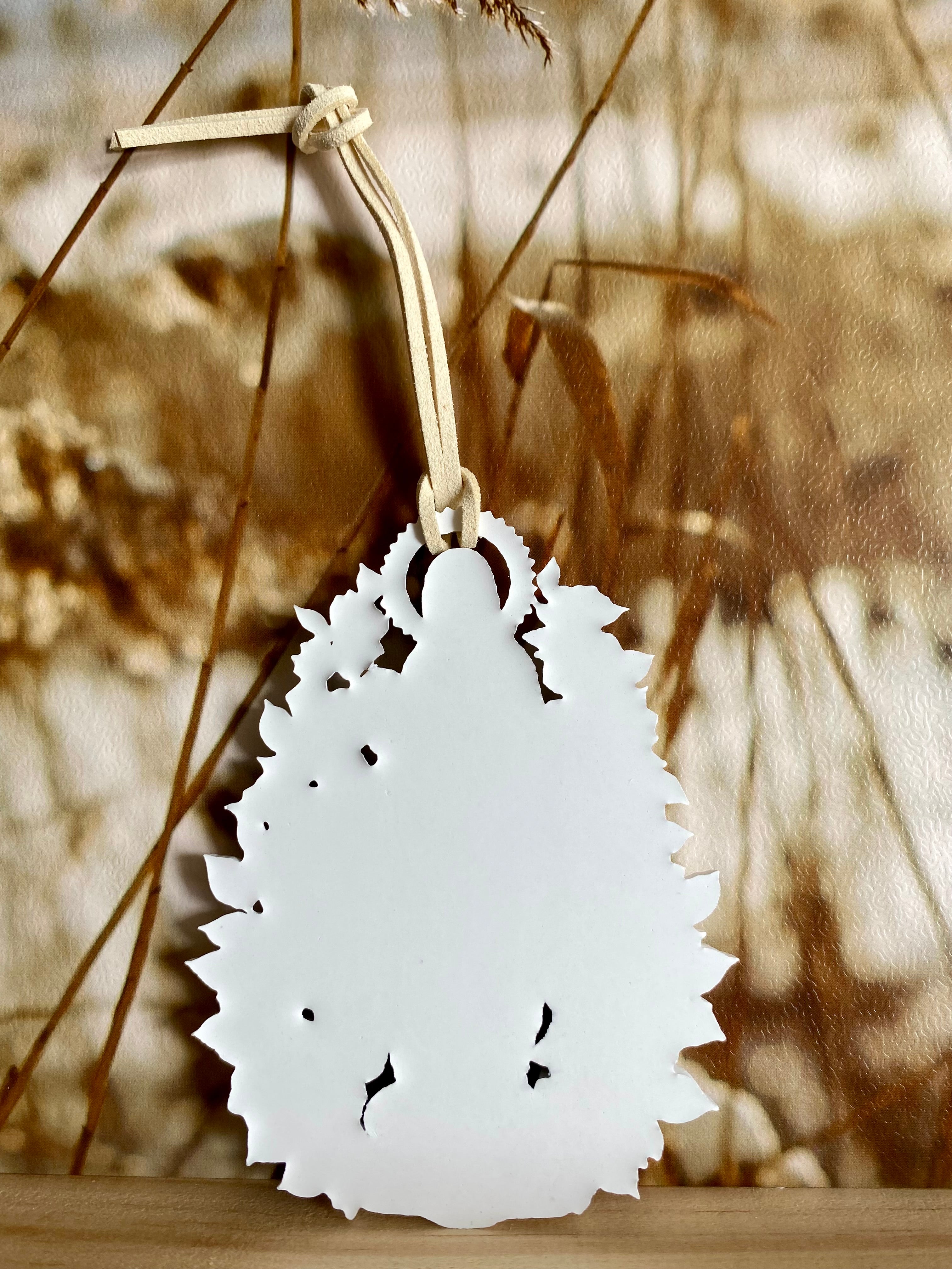 Décor parfumé Vierge Marie -Artisanale