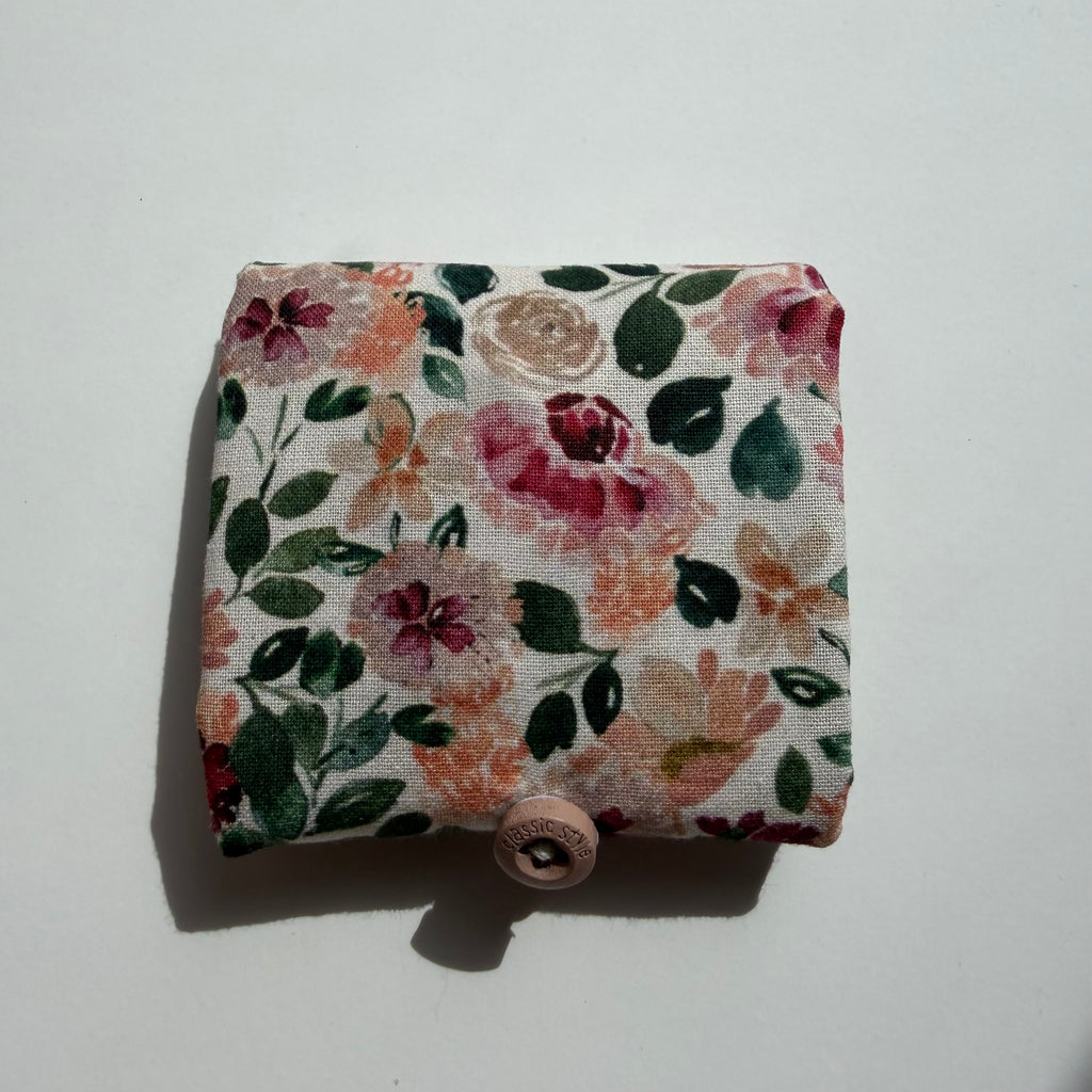 Atelier Séléna - Oratoire de poche artisanal en coton et lin – coin prière nomade - avec dizainier