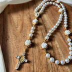 Atelier Séléna - Chapelet Floral - Doré