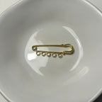 Atelier Séléna - Broche personnalisable dorée - 5 breloques