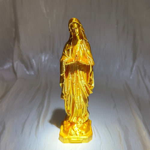 Atelier Séléna - Statue Sainte Vierge Pop Art Color - Or