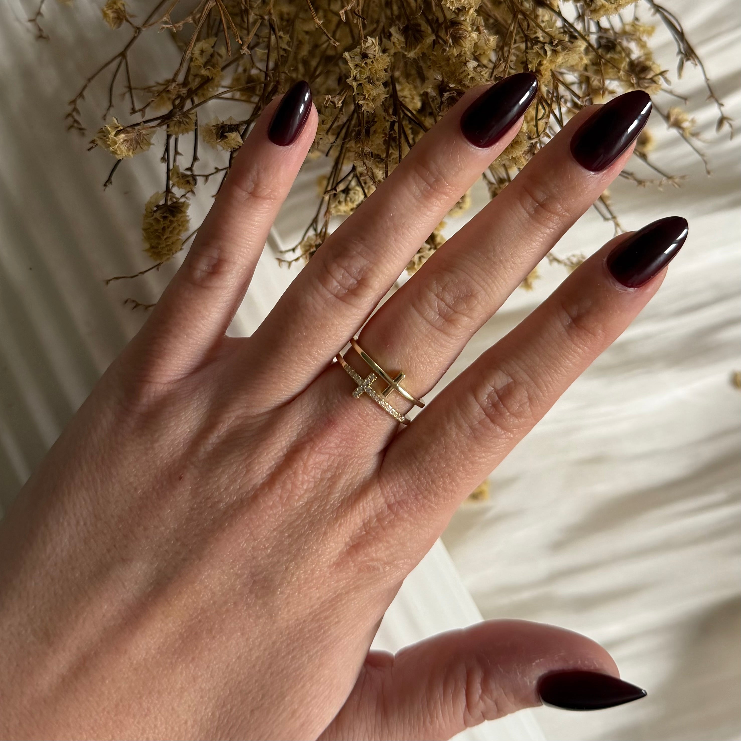 Atelier Séléna - Bague Acier Inoxydable Dorée - Élisabeth