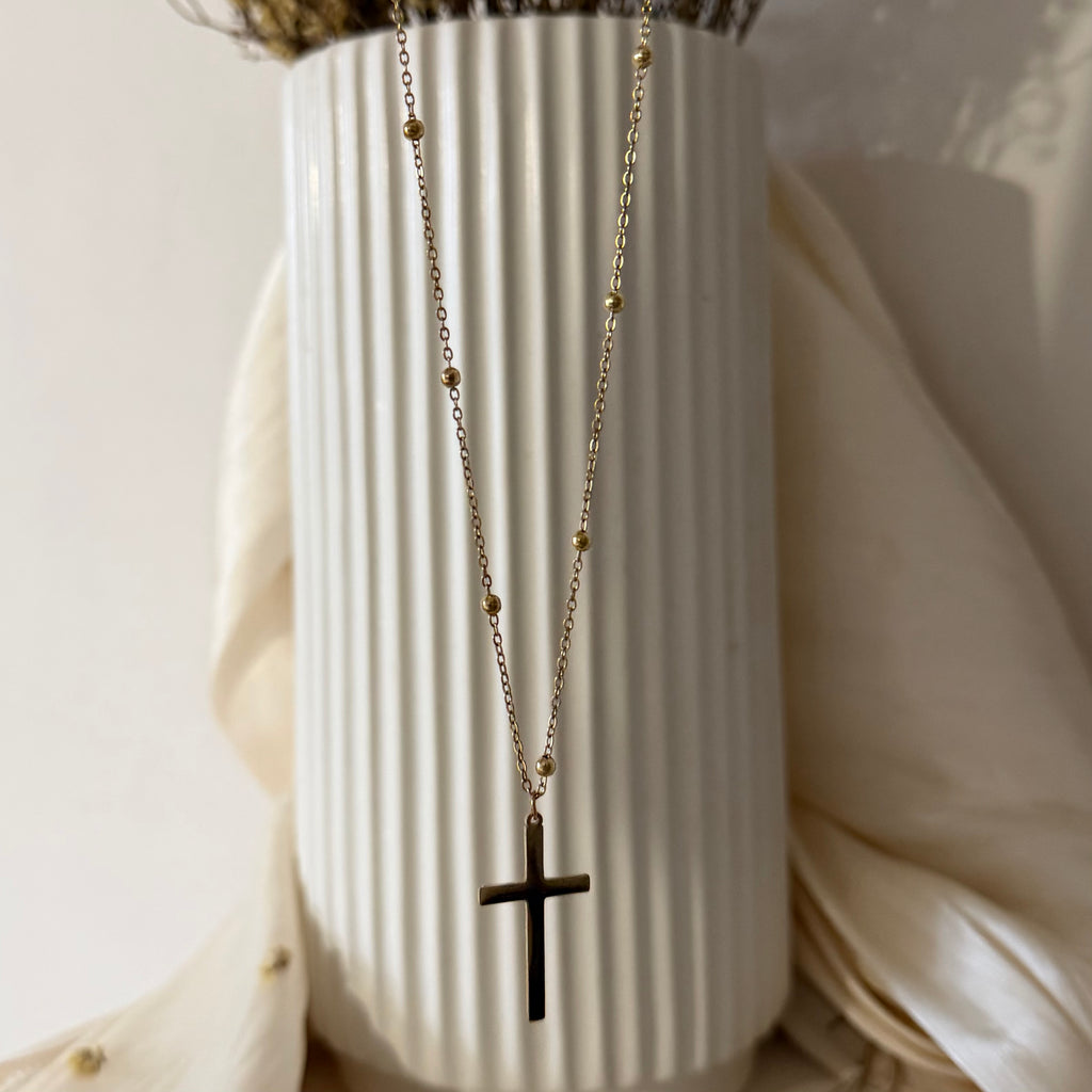 Atelier Séléna - Collier Acier Inoxydable Doré - Anna