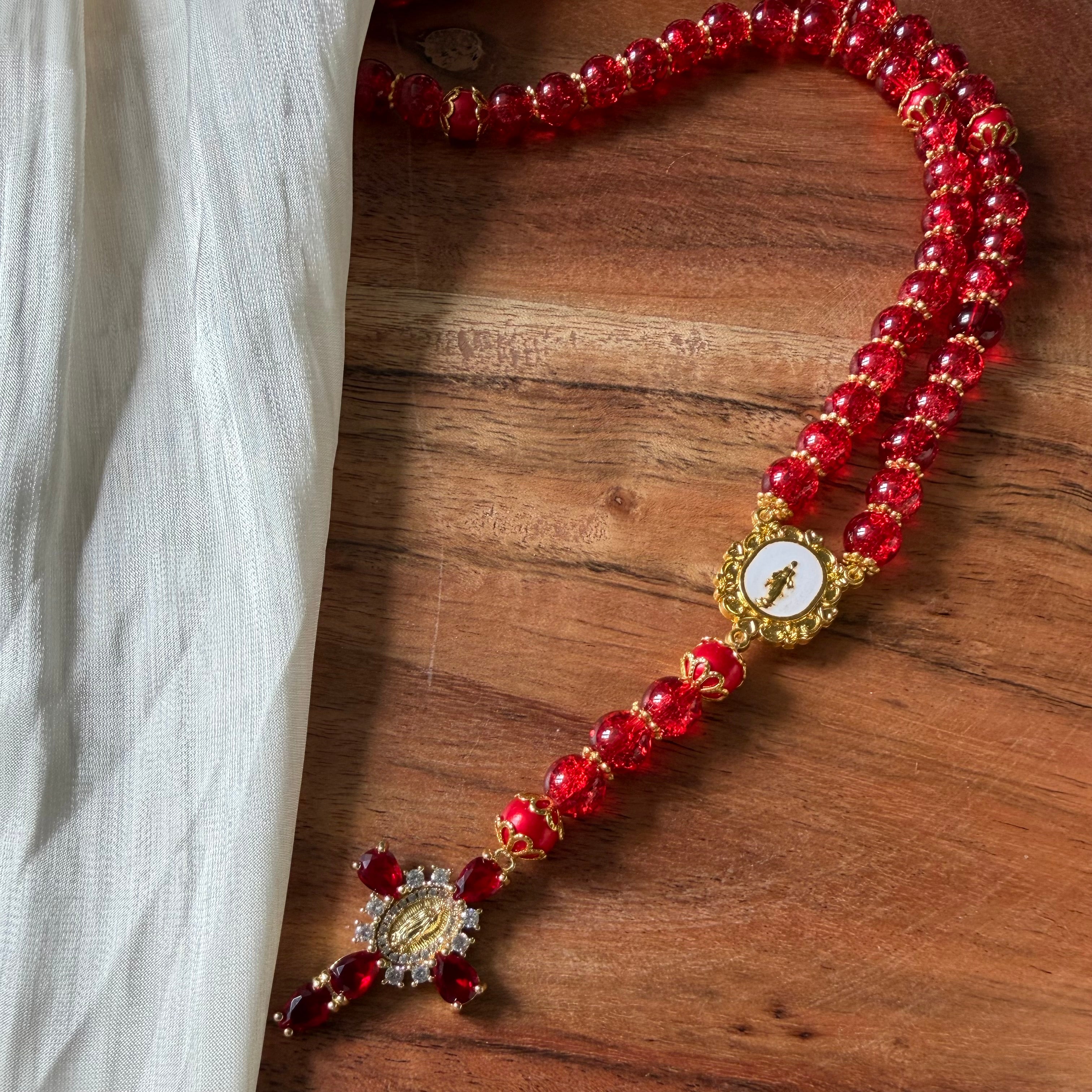 Atelier Séléna - Chapelet Rouge