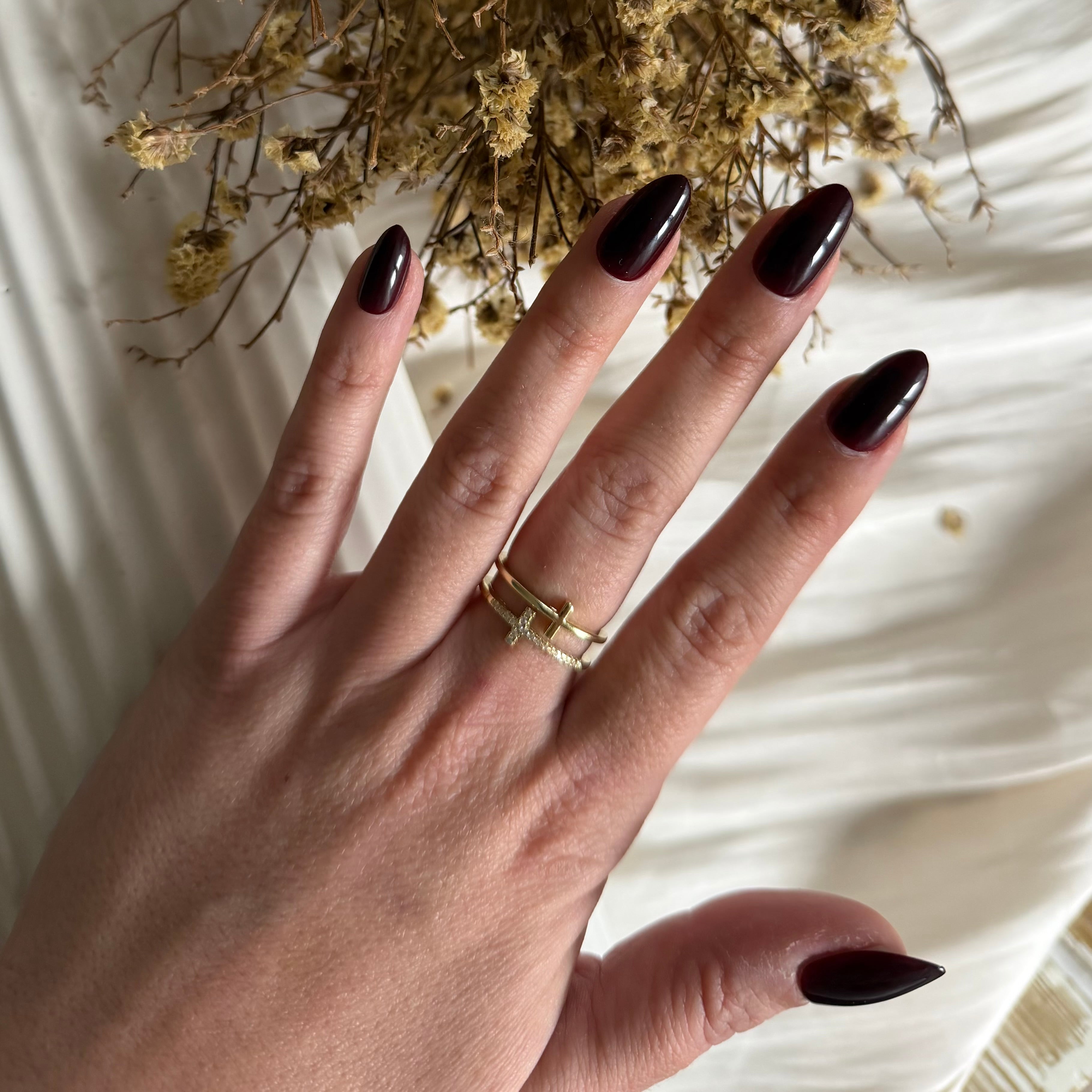 Atelier Séléna - Bague Acier Inoxydable Dorée - Élisabeth