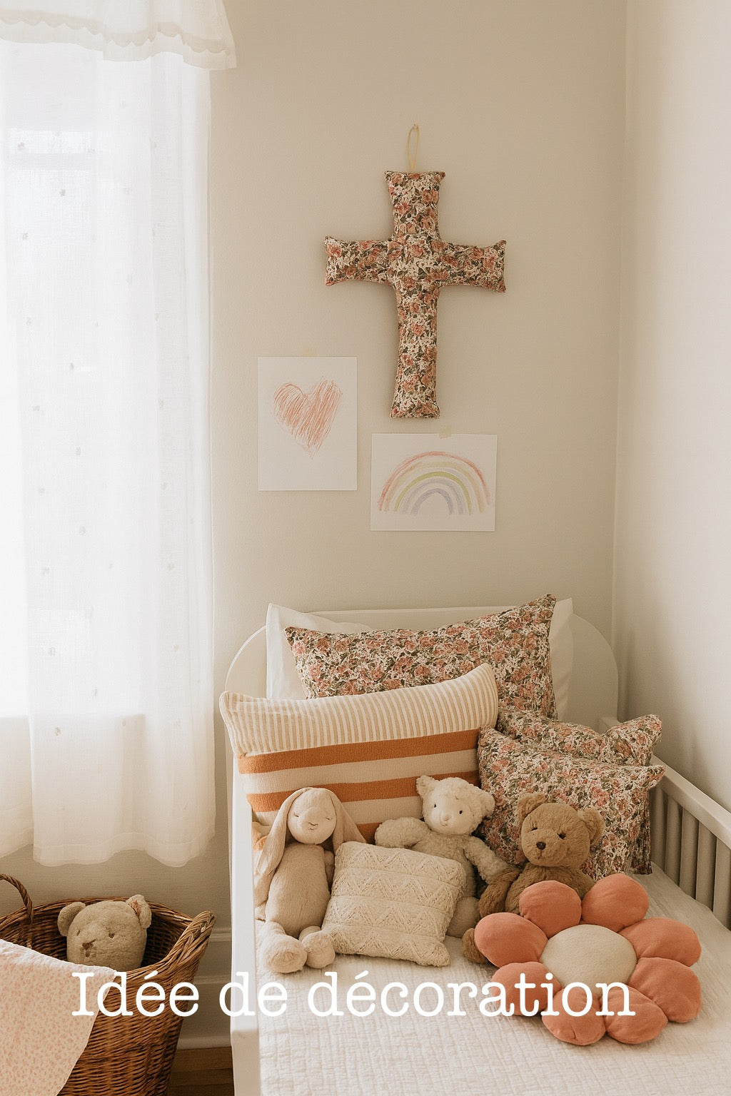 Atelier Séléna - Croix Chrétienne décorative