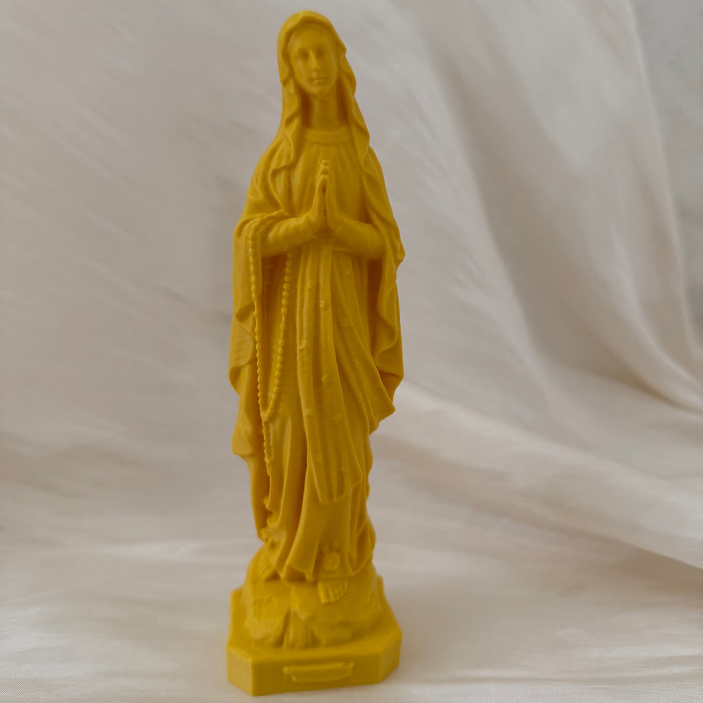 Atelier Séléna - Statue Sainte Vierge Pop Art Color - Jaune