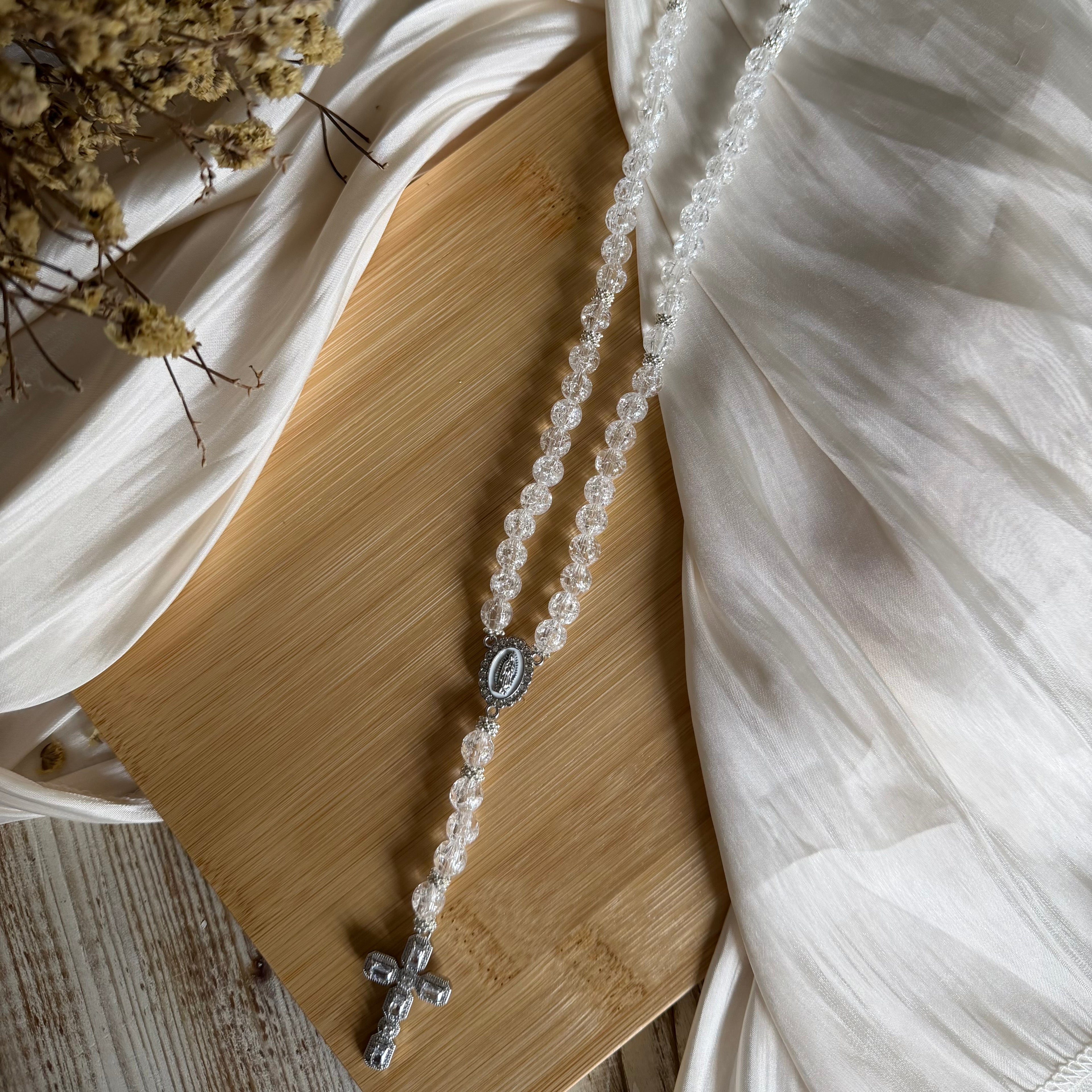 Atelier Séléna - Chapelet Éclat de Grâce - Argent