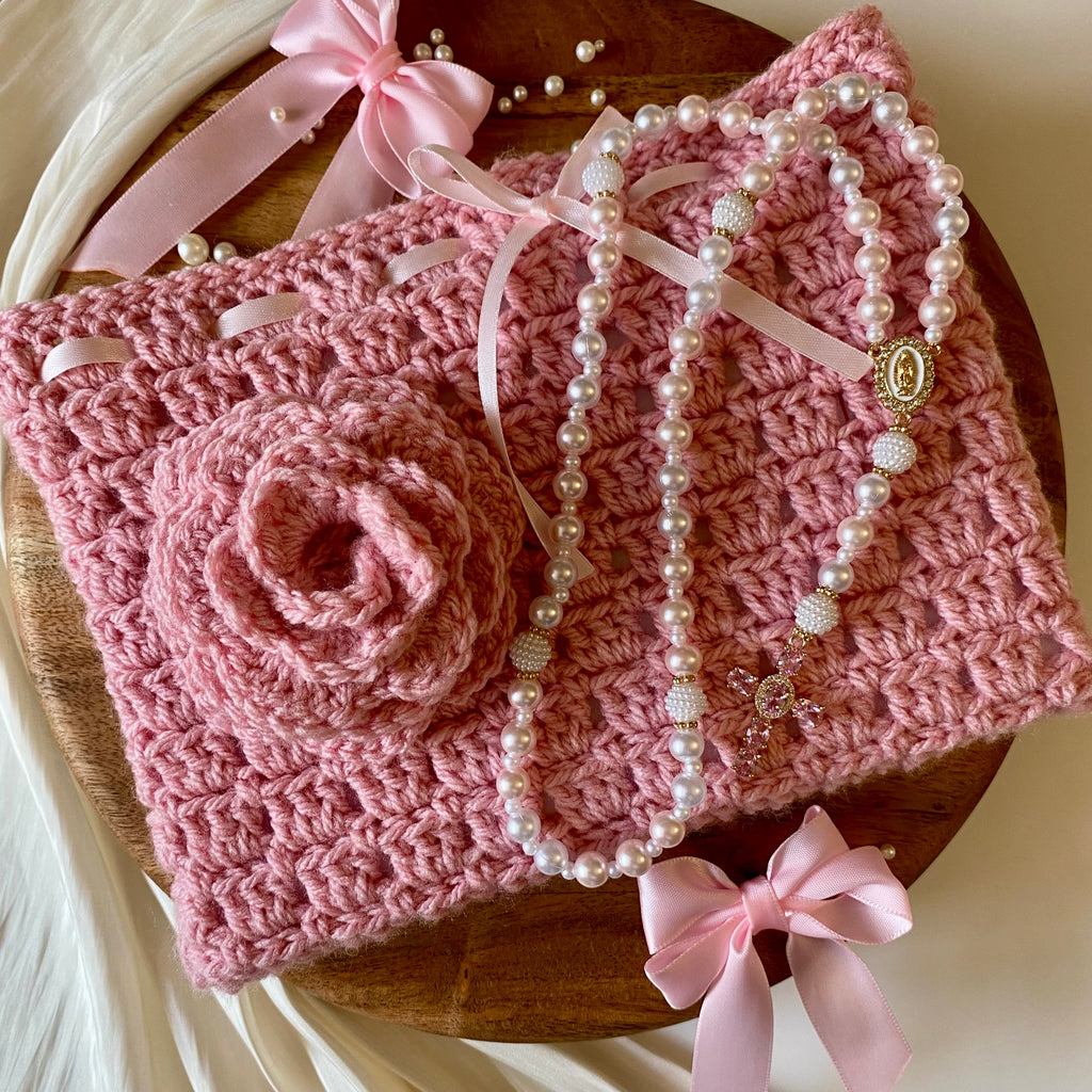 Atelier Séléna - Pochette pour Bible ou Livre - Octobre Rose