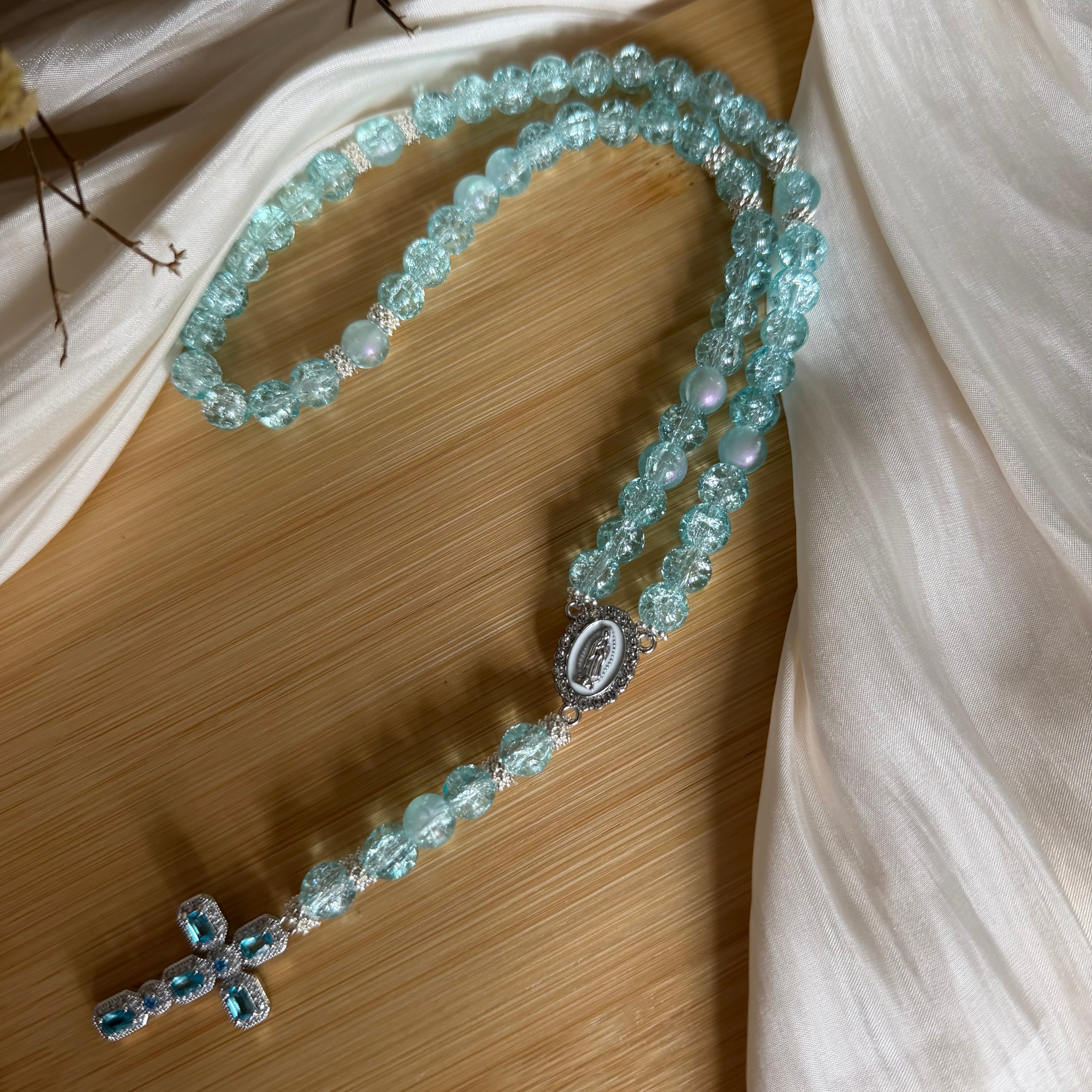 Atelier Séléna - Chapelet Éclat Boréal - Argent