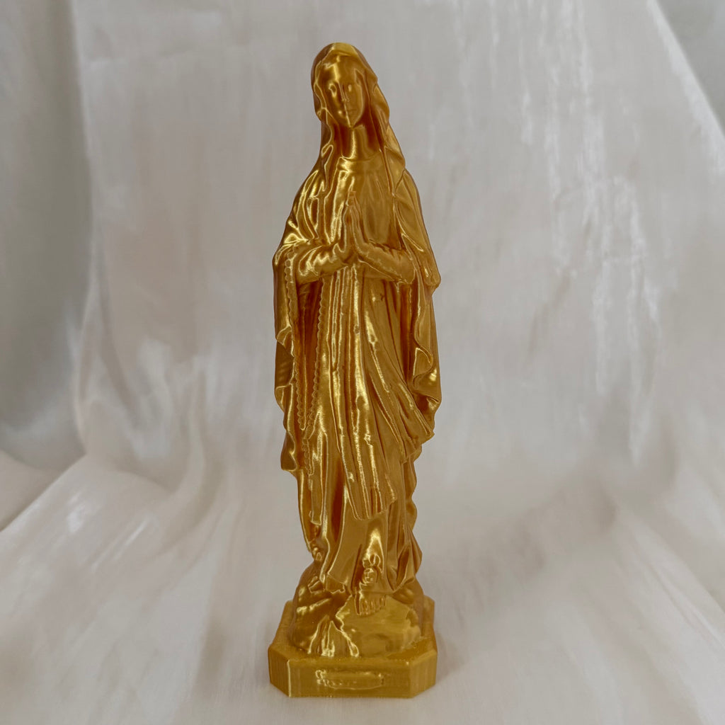Atelier Séléna - Statue Sainte Vierge Pop Art Color - Or