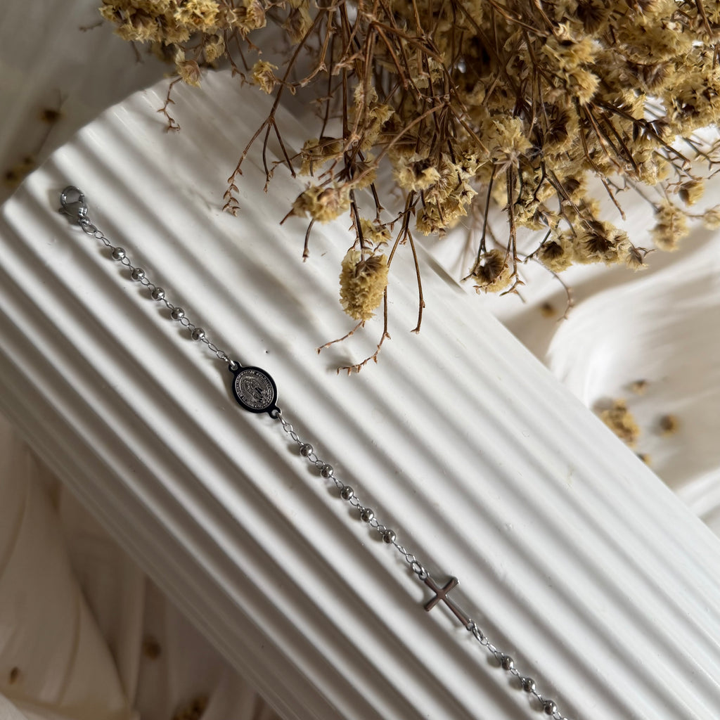 Atelier Séléna - Bracelet Acier Inoxydable Argent - Notre Dame