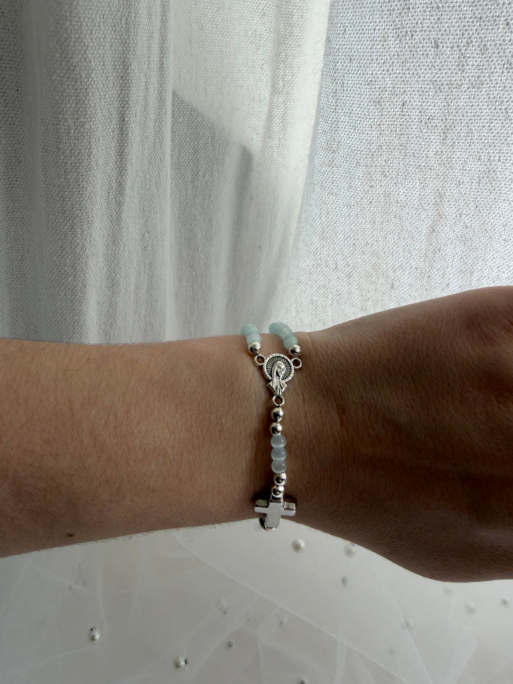 Atelier Séléna - Bracelet Magnétique - Vert d’eau