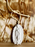 Décor parfumé Médaillon Vierge Marie - Artisanale