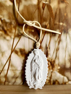 Décor parfumé Médaillon Vierge Marie - Artisanale