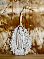 Décor parfumé Vierge Marie -Artisanale