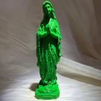 Atelier Séléna - Statue Sainte Vierge Pop Art Color - Vert