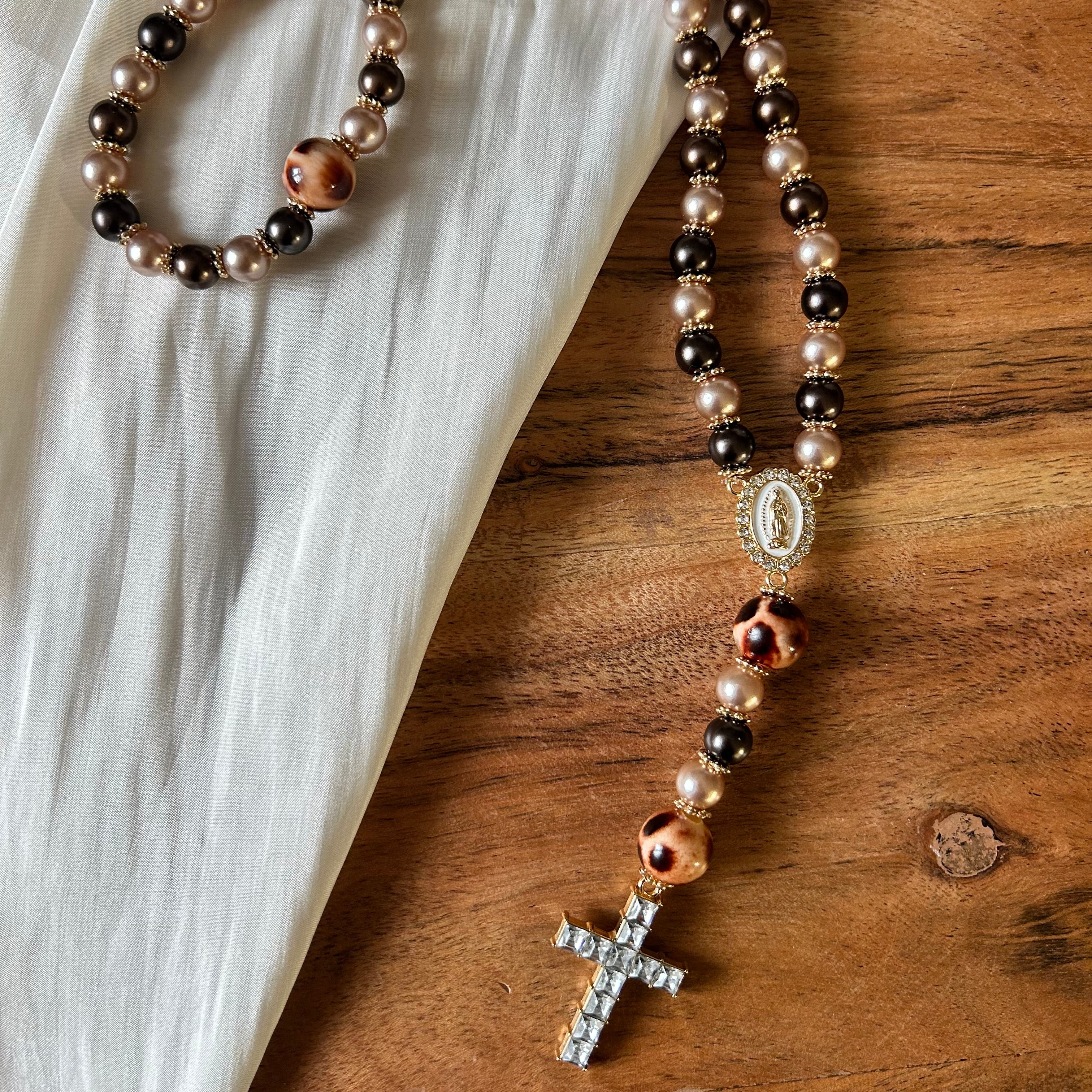 Atelier Séléna - Chapelet Brown