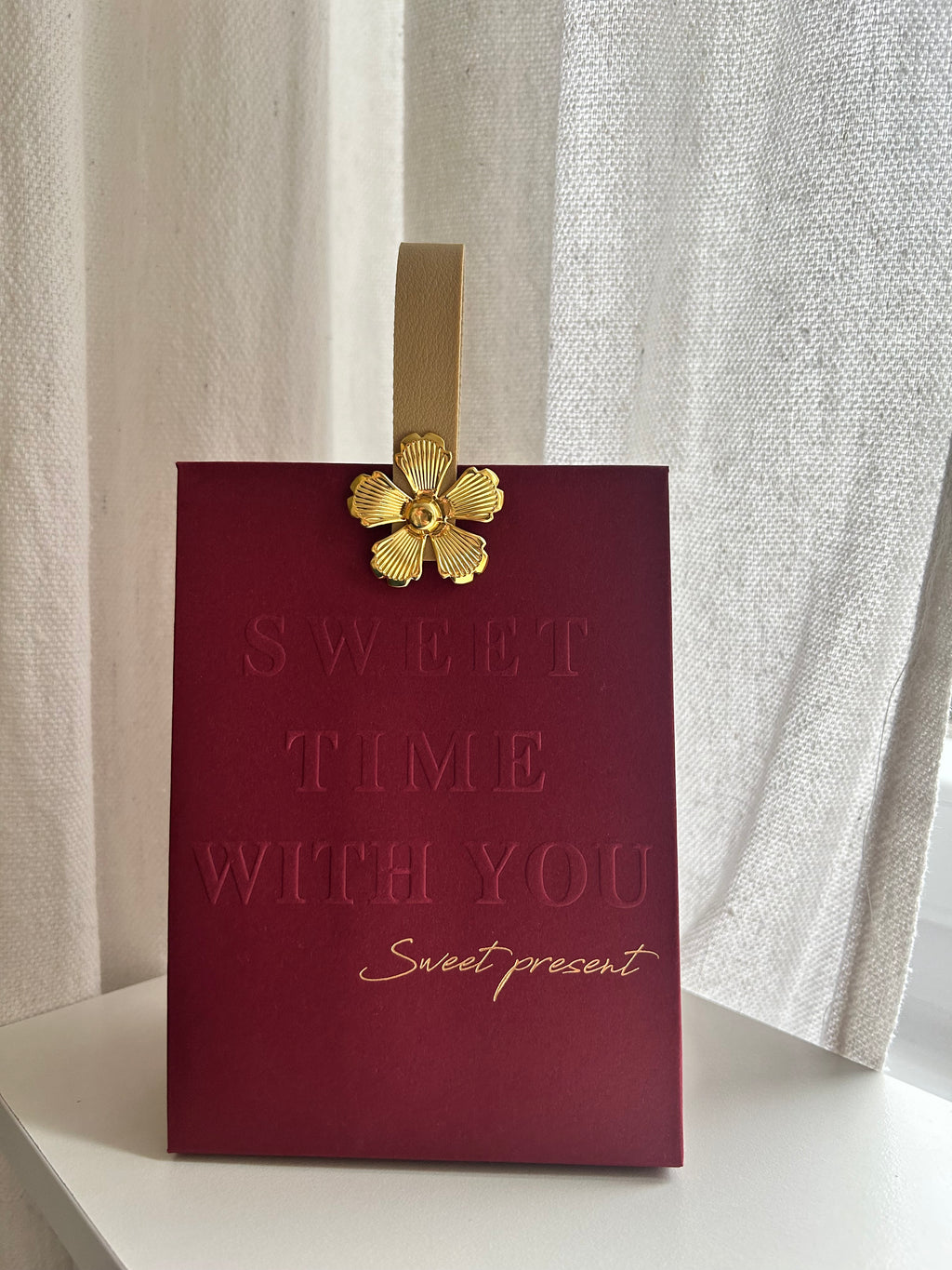 Atelier Séléna - Pochette cadeau - Bordeaux