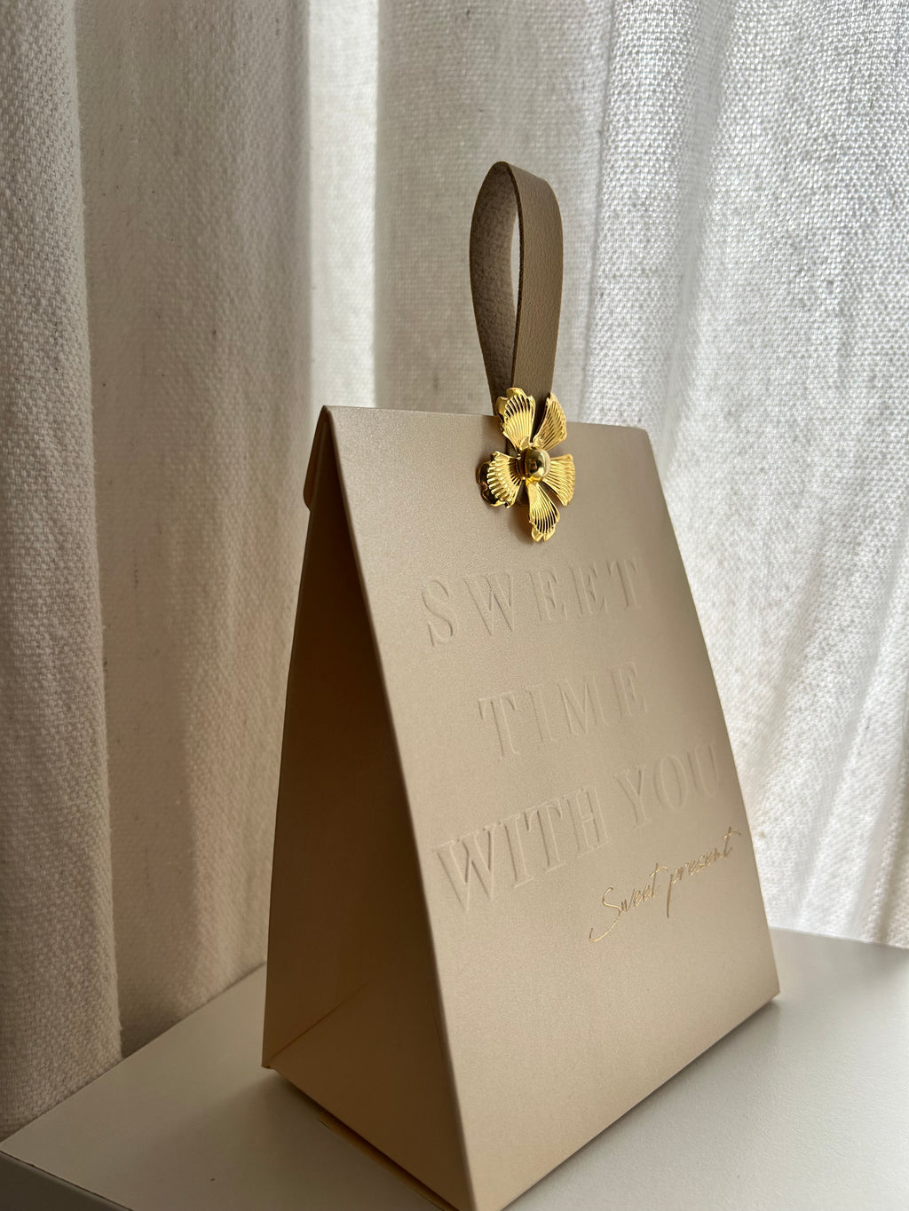 Atelier Séléna - Pochette cadeau - Or Clair