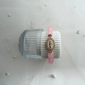 Atelier Séléna - Bracelet Sainte Vierge - Rose