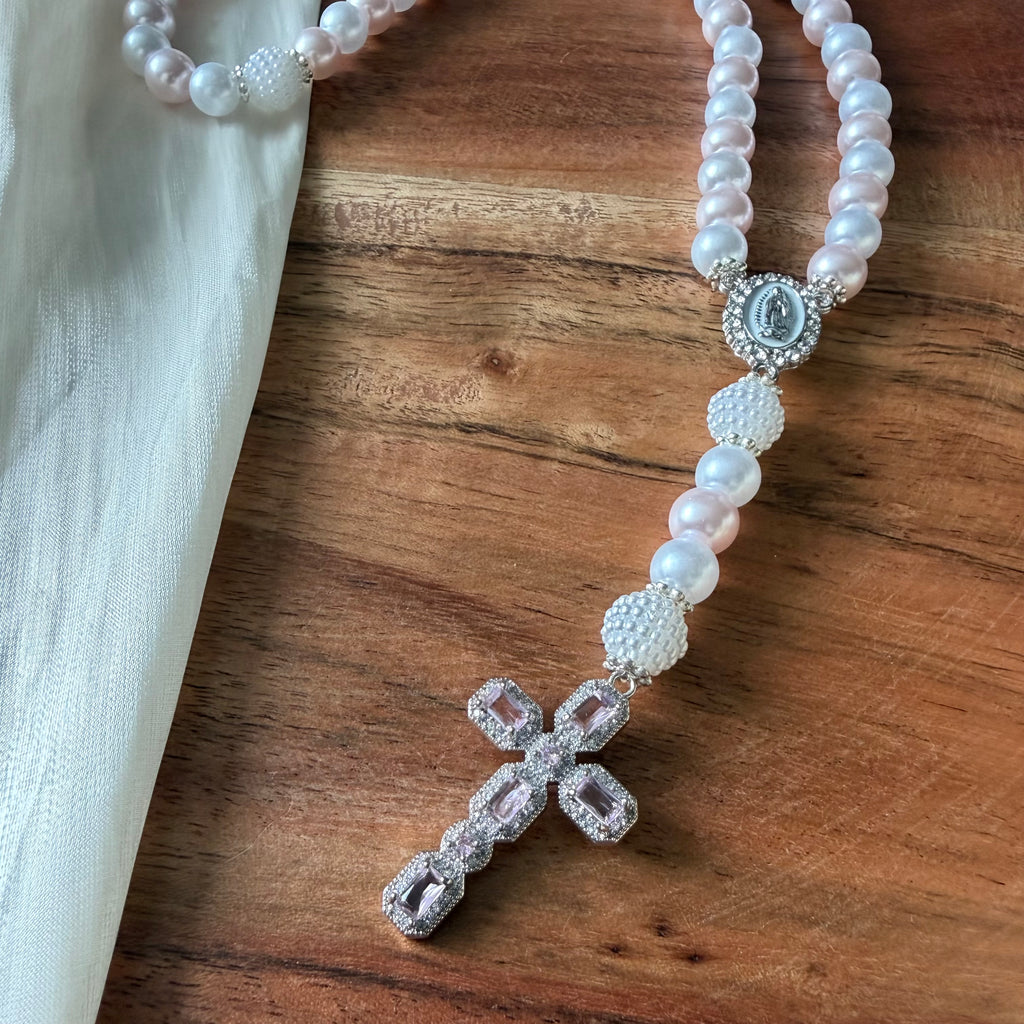 Atelier Séléna - Chapelet Éclat de douceur - Argent