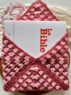 Atelier Séléna - Pochette pour Bible ou Livre - Octobre Rose