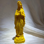 Atelier Séléna - Statue Sainte Vierge Pop Art Color - Jaune
