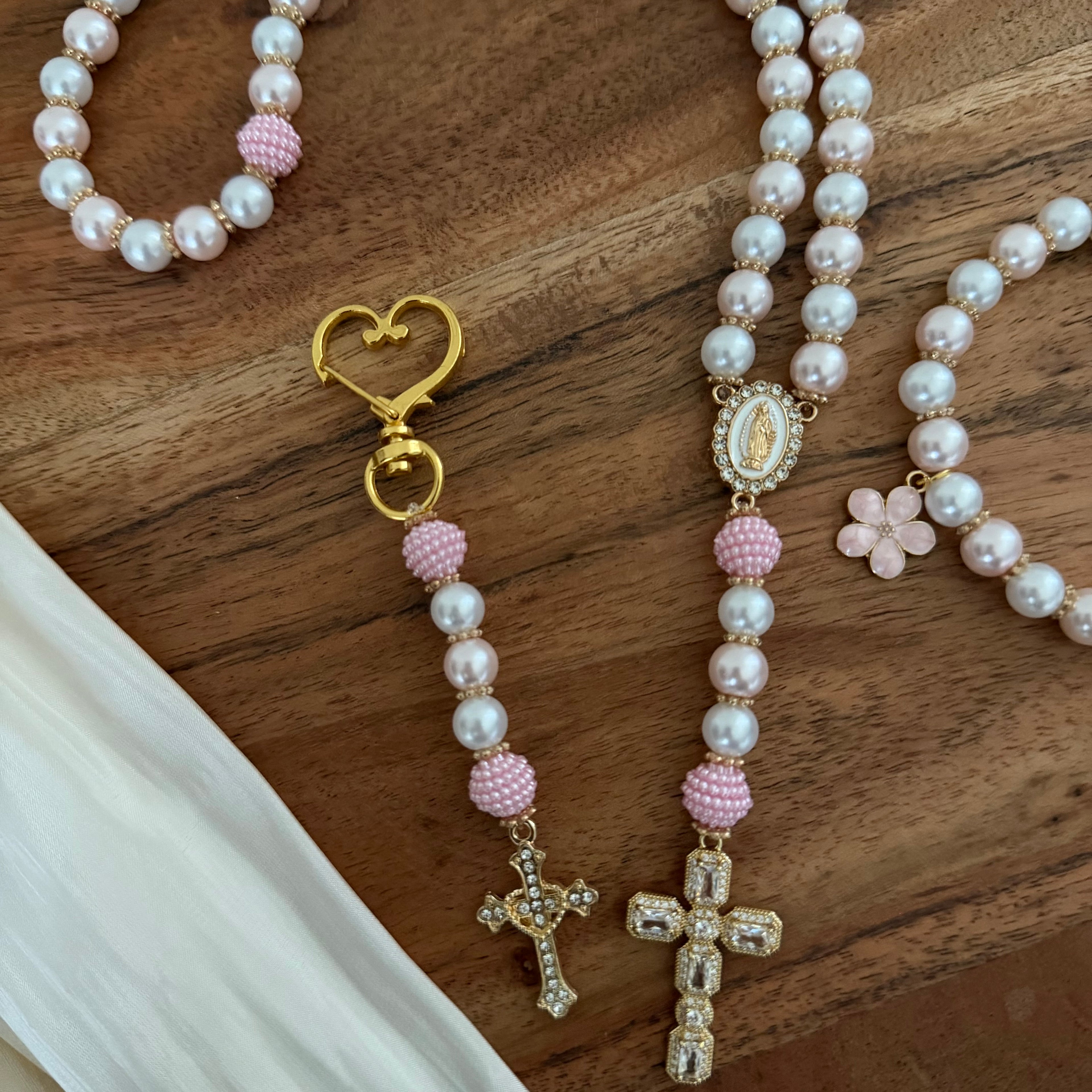 Atelier Séléna - Chapelet Éclat Pastel