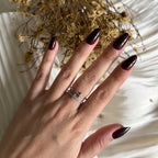 Atelier Séléna - Bague Acier Inoxydable Argent - Élisabeth