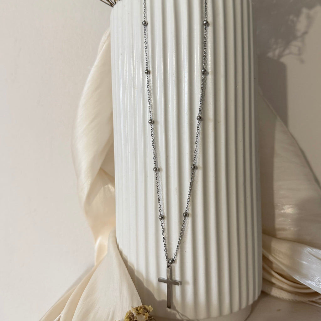 Atelier Séléna - Collier Acier Inoxydable Argent - Anna