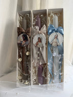 Atelier Séléna - Cierge décoré – Bougie avec boîte