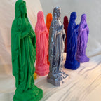 Atelier Séléna - Statue Sainte Vierge Pop Art Color - Vert