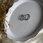 Atelier Séléna - Bague Acier Inoxydable Argent - Élisabeth