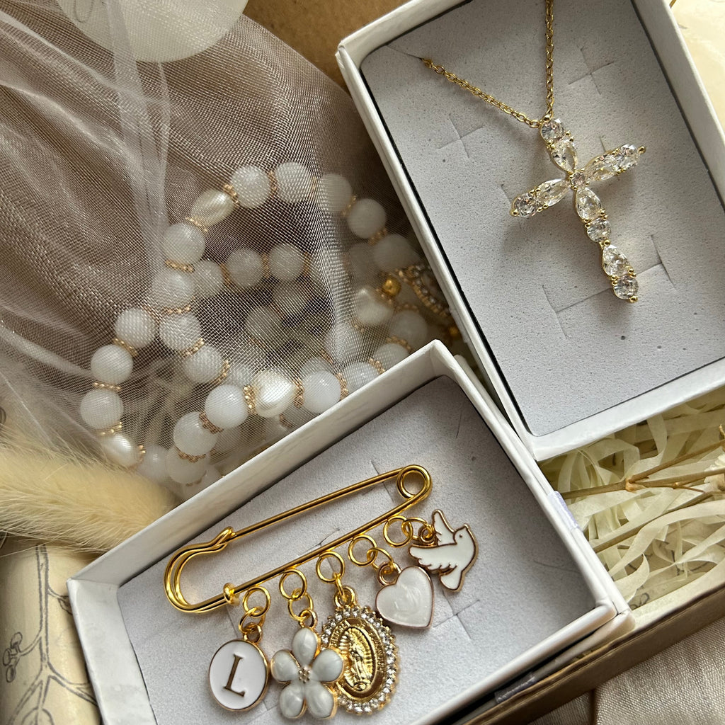 Atelier Séléna - Coffret Pureté - Blanc et doré