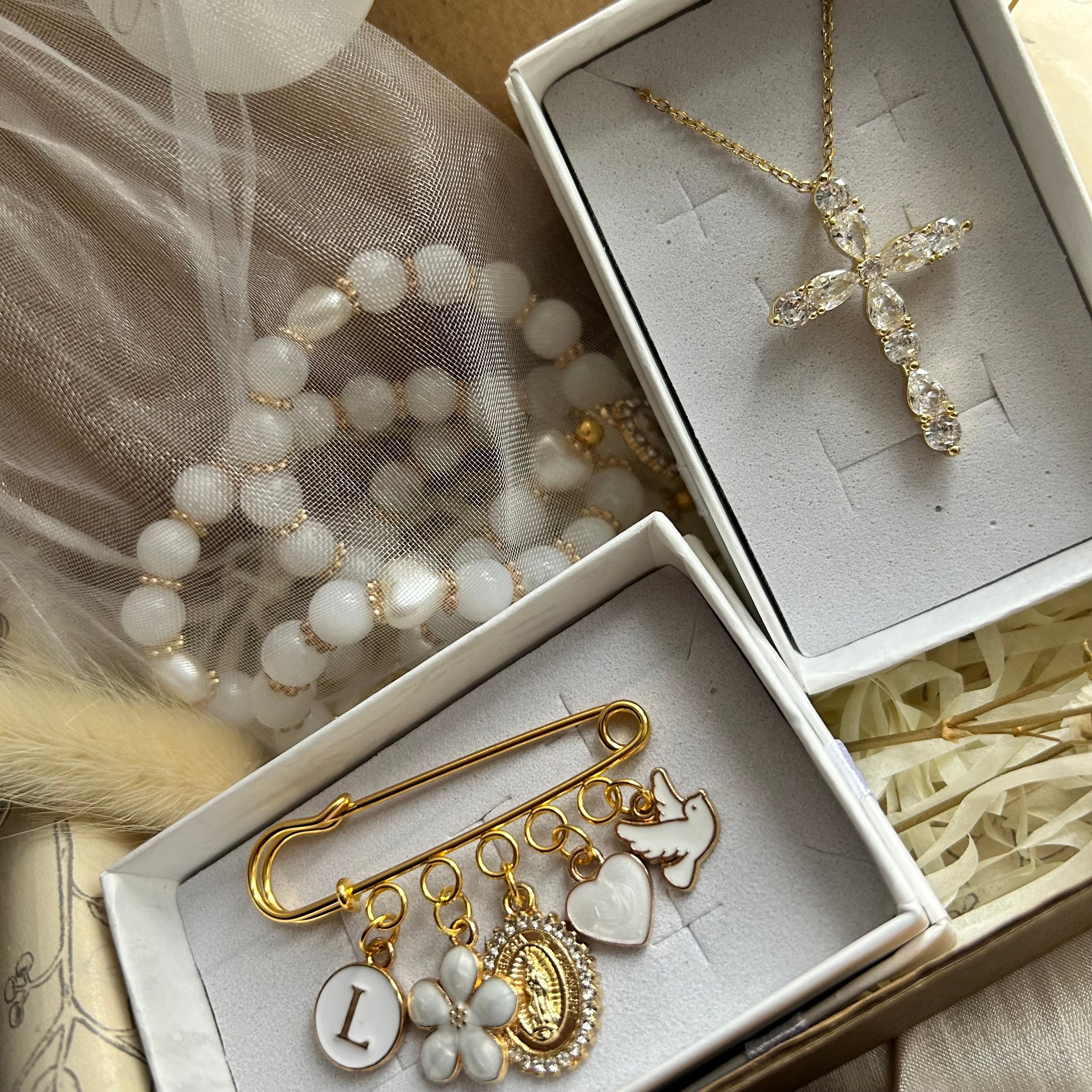 Atelier Séléna - Coffret Pureté - Blanc et doré