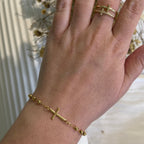 Atelier Séléna - Bracelet Acier Inoxydable Doré - Le Prêtre