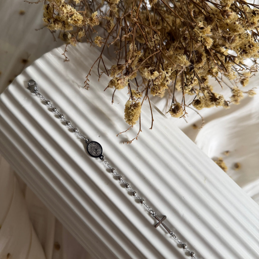 Atelier Séléna - Bracelet Acier Inoxydable Argent - Notre Dame