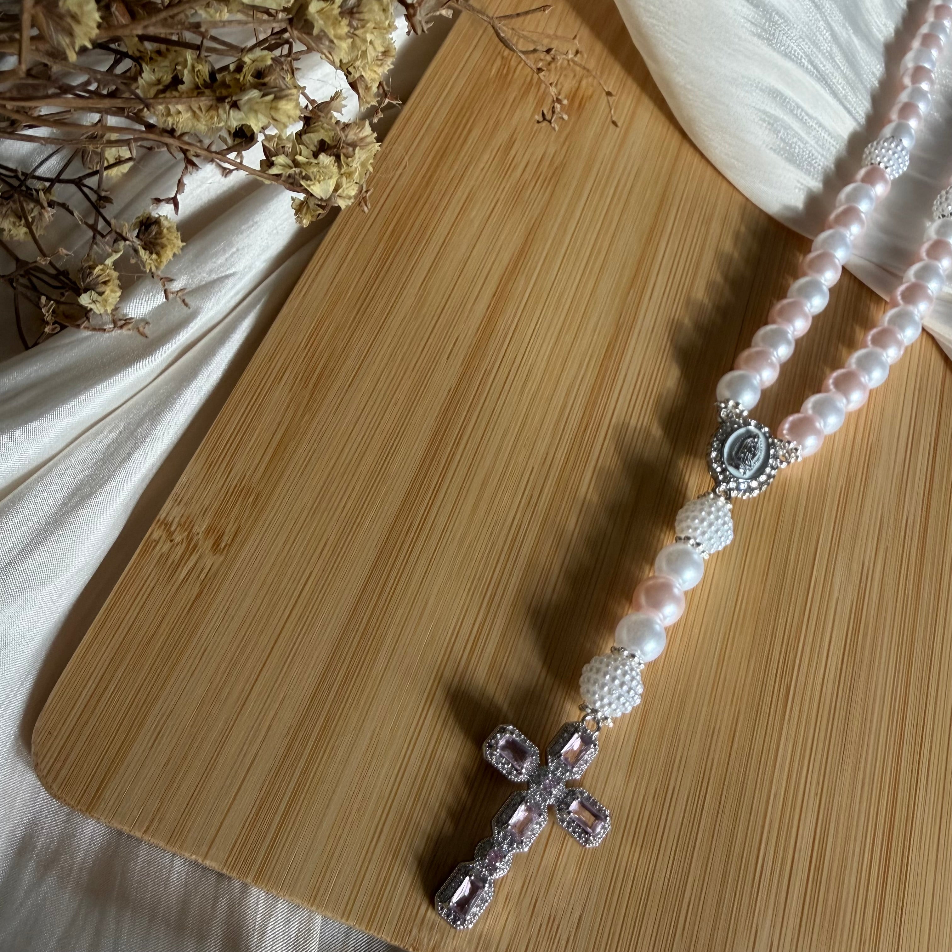 Atelier Séléna - Chapelet Éclat de douceur - Argent