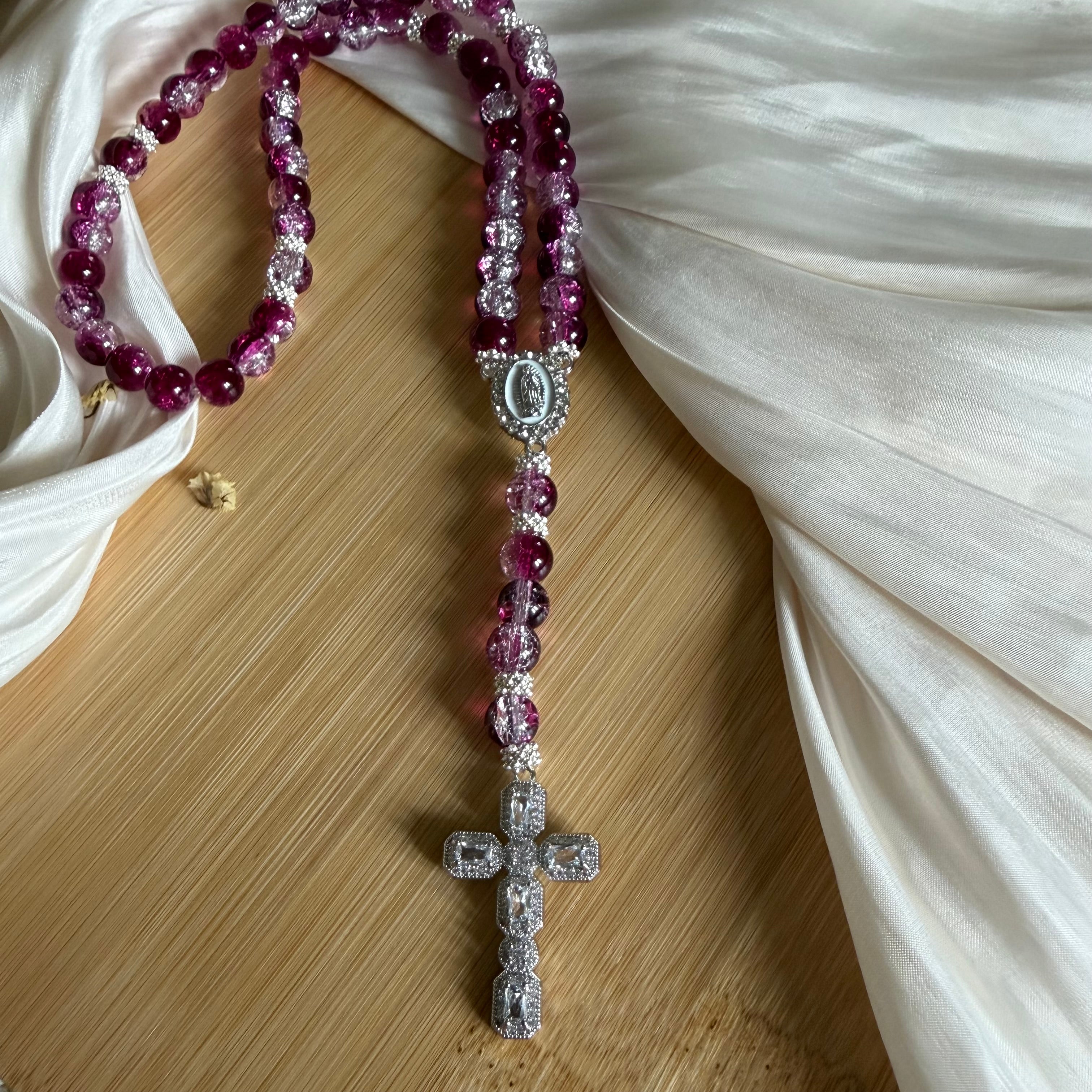 Atelier Séléna - Chapelet Éclat Mystique  - Argent