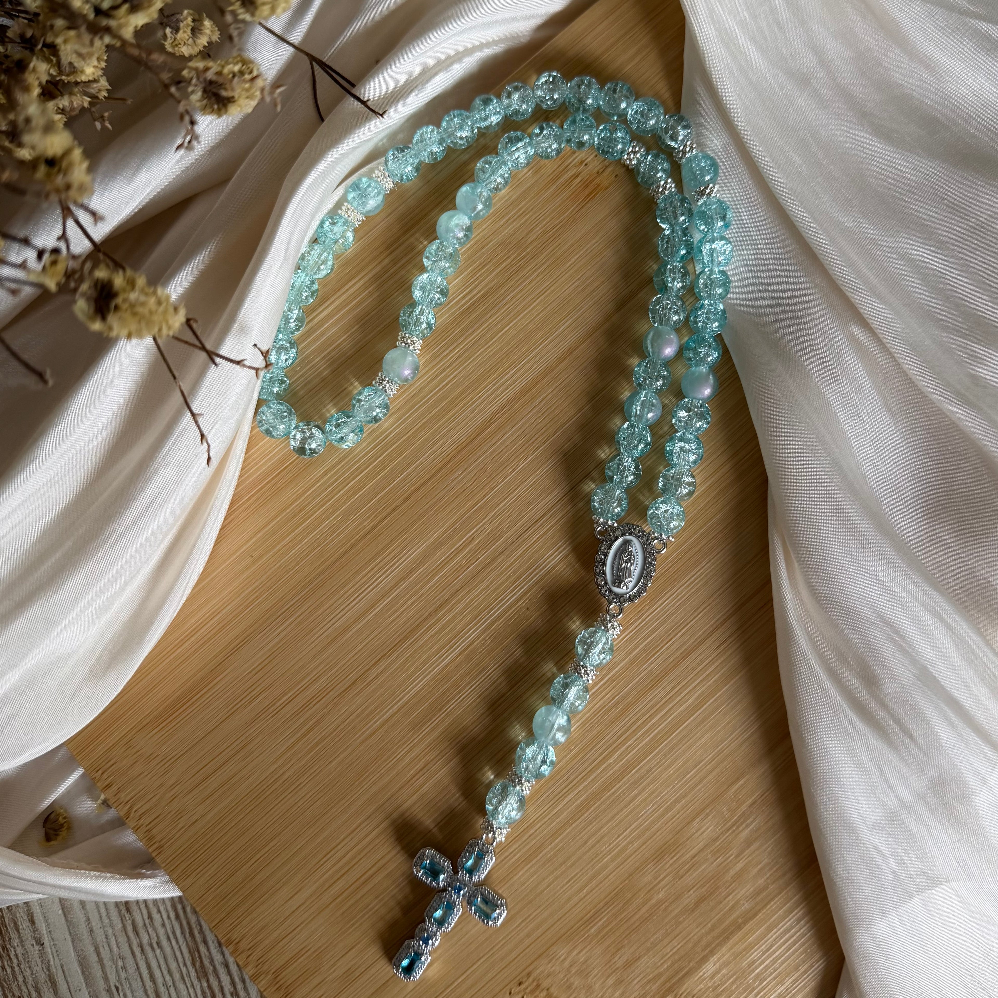 Atelier Séléna - Chapelet Éclat Boréal - Argent