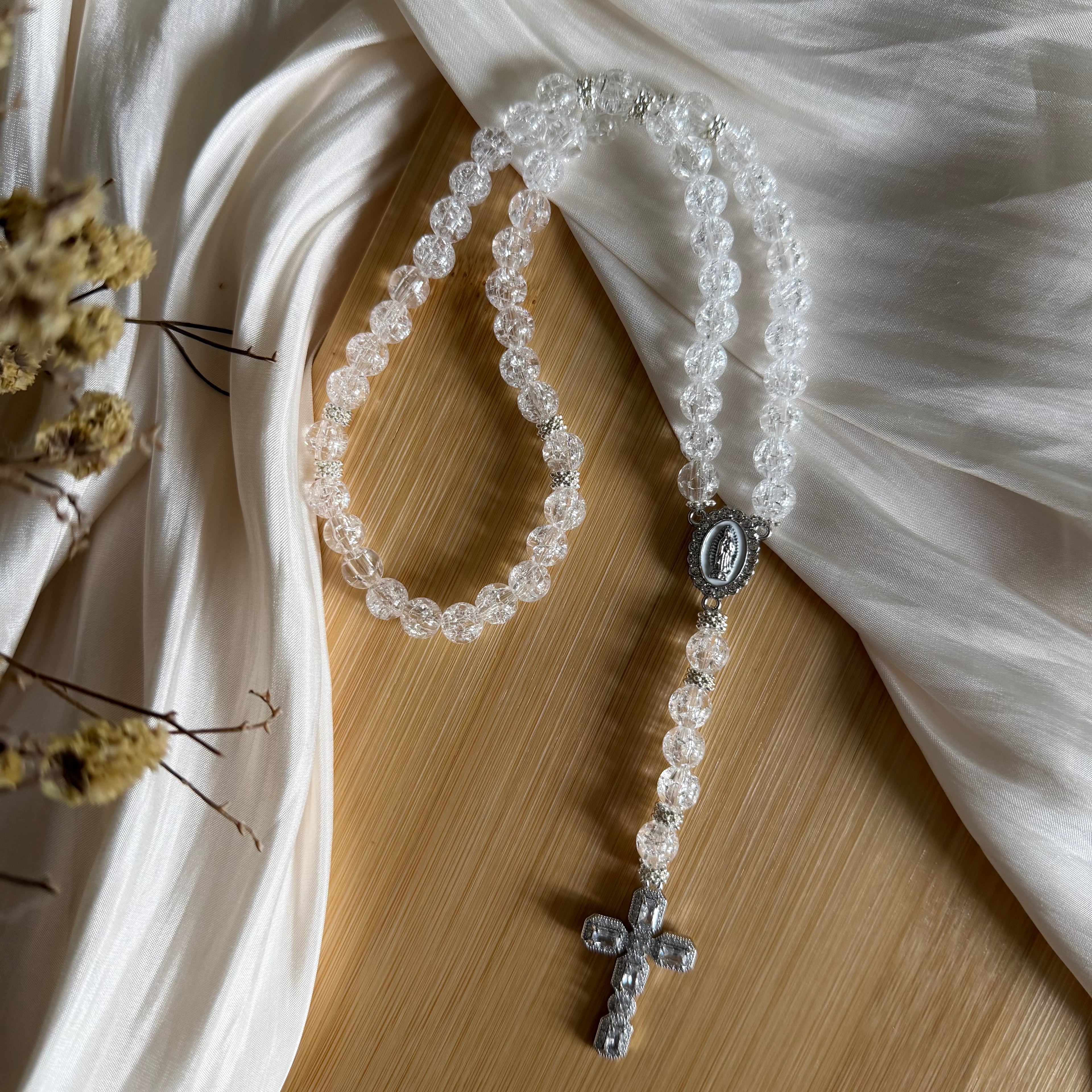 Atelier Séléna - Chapelet Éclat de Grâce - Argent