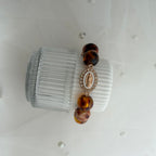 Atelier Séléna - Bracelet Sainte Vierge - Léopard